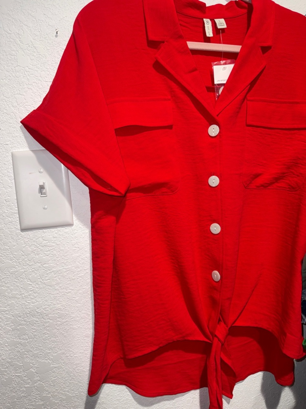 Cato Women's Button-Front Shirt - Picture 3 of 4